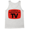 as seen in front of the the tv Tank Top