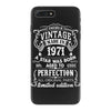 Vintage 1971 iPhone 7 Plus Case