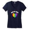 Hella Gay Women's V-Neck T-Shirt