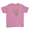 marilyn monroe machine gun gangster 100% cotton Youth Tee