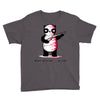 black, red and white Youth Tee
