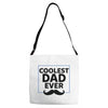 Coolest Dad Ever Adjustable Strap Totes