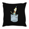mr. poopybutthole Throw Pillow