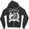 personalised pony horse and rider Zipper Hoodie