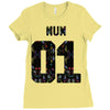 mum 01 Ladies Fitted T-Shirt
