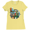 metal gear rick Ladies Fitted T-Shirt