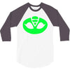 pj masks gekko symbol 3/4 Sleeve Shirt