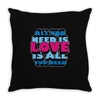 all you need is love is all you need Throw Pillow