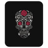 rose sugar skull Mousepad