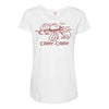 cray cray Maternity Scoop Neck T-shirt