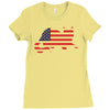 proud to be ameowican Ladies Fitted T-Shirt