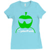 cider (cyder cyber) punk drinking apple west country rough scrumpy Ladies Fitted T-Shirt