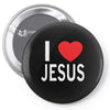 i love jesus Pin-back button