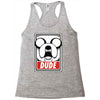 dude Racerback Tank