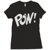 pow ! Ladies Fitted T-Shirt