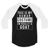 goat halloween costume 3/4 Sleeve Shirt