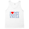 i heart my creepy uncle Tank Top