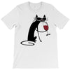 cat and wine T-Shirt