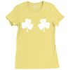 shamrock boobs Ladies Fitted T-Shirt