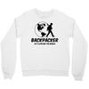 Backpacker Let's Explore The World Crewneck Sweatshirt