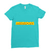 minions Ladies Fitted T-Shirt