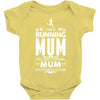 running mum Baby Bodysuit