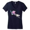 pb and jellyfish Women's V-Neck T-Shirt