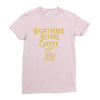 nightmare before coffee Ladies Fitted T-Shirt