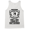 Never Underestimate Old Man Who Was Born September Tank Top