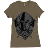 death of spartan Ladies Fitted T-Shirt