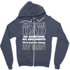 i'm the dad Zipper Hoodie