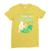 mermaid Ladies Fitted T-Shirt
