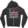 be different Zipper Hoodie