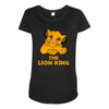 The Lion King Maternity Scoop Neck T-shirt