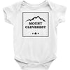 Mount Cleverest Baby Onesie