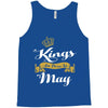 kings are born in may Tank Top