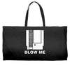 blow me nintendo nes Weekender Totes