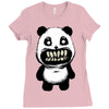 panda Ladies Fitted T-Shirt