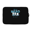 i'm a nerd Laptop sleeve