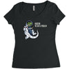 houston we have a problem Women's Triblend Scoop T-shirt