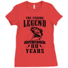 The Fishing Legend Reeling Them In For 80 Years Ladies Fitted T-Shirt