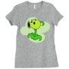 peashooter Ladies Fitted T-Shirt