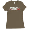 stewart colbert '12 Ladies Fitted T-Shirt