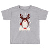 santa reindeer penguin christmas Toddler T-shirt