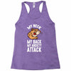 my neck my back my anxiety attack opossum guys tee Racerback Tank