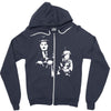 charlie chaplin the kid Zipper Hoodie