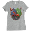 scott lang crossing the back yard Ladies Fitted T-Shirt