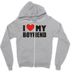 Gift For Girlfriend French Terry Zipper Hoodie