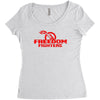 freedom fighters Women's Triblend Scoop T-shirt