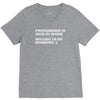 programmer in need of work V-Neck Tee